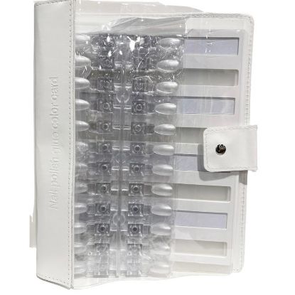 Picture of MAGNETIC NAIL POLISH GLUE COLOR CHART 96 PCS WHITE CR-160