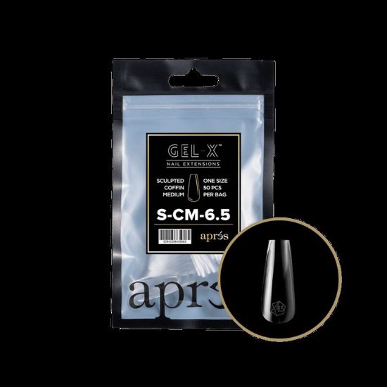 Picture of APRES GEL-X® SCULPTED COFFIN MEDIUM REFILL BAG -6.5
