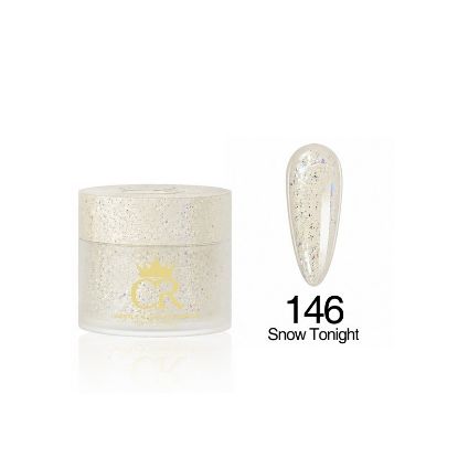 Picture of CROWN HEMA & TPO FREE DIP & ACRYLIC POWDER 146 SNOW TONIGHT