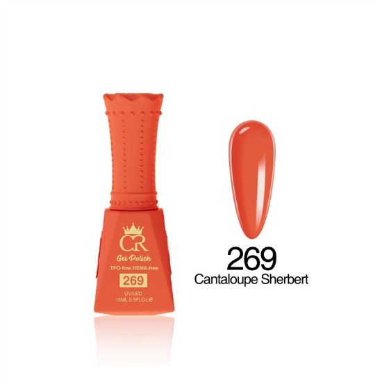 Picture of CROWN HEMA & TPO FREE GEL 269 CANTALOUPE SHERBERT