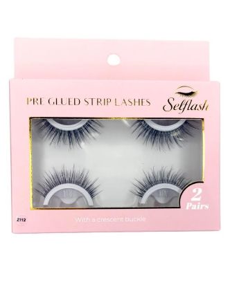 Picture of SELFLASH PRE GLUED STRIP LASHES Z112