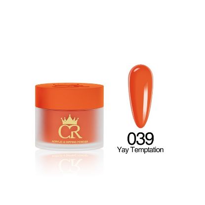 Picture of CROWN HEMA & TPO FREE DIP & ACRYLIC POWDER 039 YAY TEMPTATION