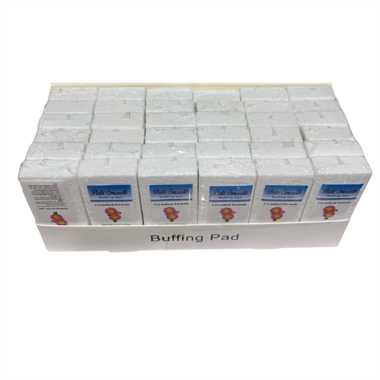 Picture of PEDI SMOOTH BUFFING PAD BOX OF 36PCS - FINE