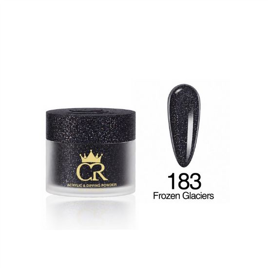 Picture of CROWN HEMA & TPO FREE DIP & ACRYLIC POWDER 183 FROZEN GLACIERS