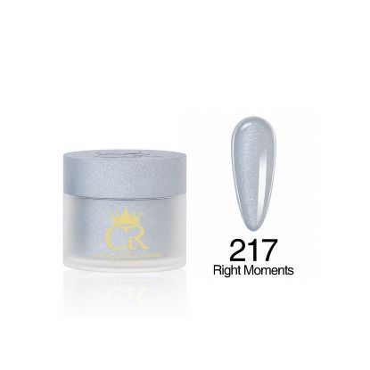 Picture of CROWN HEMA & TPO FREE DIP & ACRYLIC POWDER 217 RIGHT MOMENTS