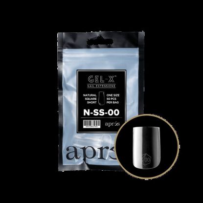 Picture of APRES GEL-X® NATURAL SQUARE SHORT REFILL BAG -00