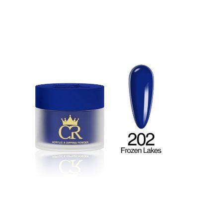 Picture of CROWN HEMA & TPO FREE DIP & ACRYLIC POWDER 202 FROZEN LAKES