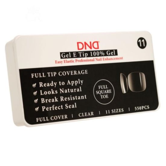 Picture of DND SOFT GEL TIPS – FULL SQUARE TOE - 550PCS #11
