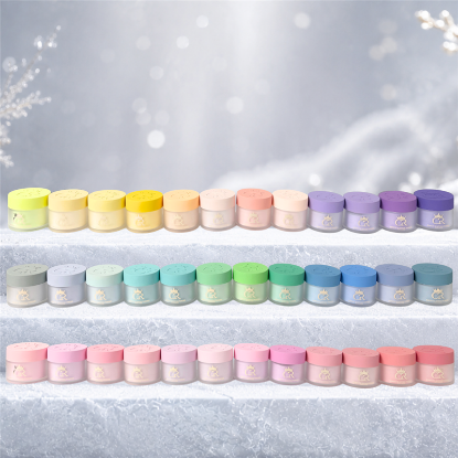 Picture of CROWN FULL COLLECTION HEMA & TPO FREE DIP & ACRYLIC POWDER SET 36 COLORS - SPRING