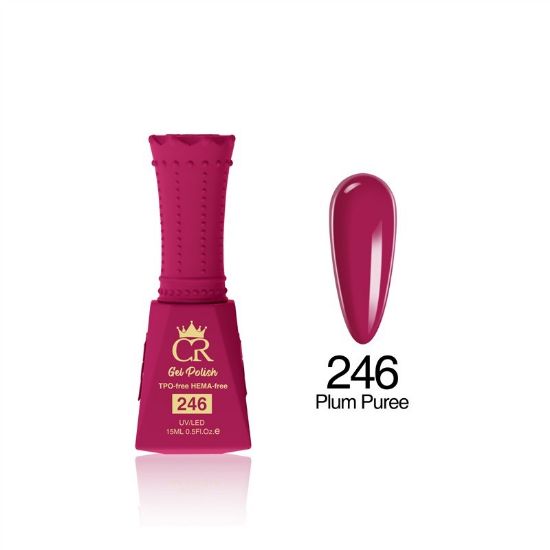 Picture of CROWN HEMA & TPO FREE GEL 246 PLUM PUREE