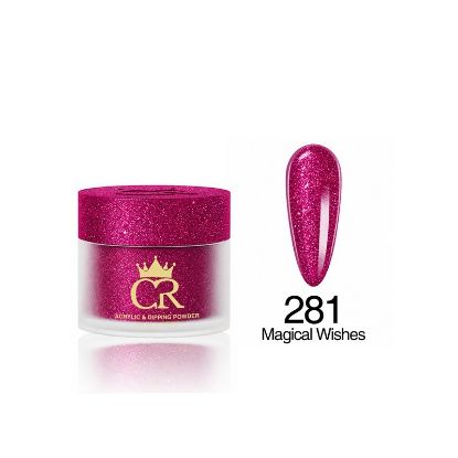 Picture of CROWN HEMA & TPO FREE DIP & ACRYLIC POWDER 281 MAGICAL WISHES