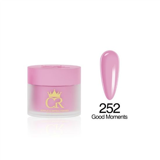 Picture of CROWN HEMA & TPO FREE DIP & ACRYLIC POWDER 252 GOOD MOMENTS