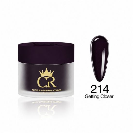 Picture of CROWN HEMA & TPO FREE DIP & ACRYLIC POWDER 214 GETTING CLOSER