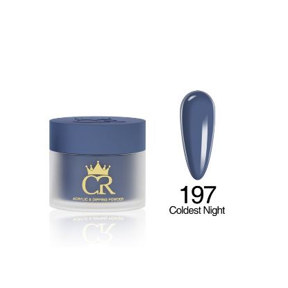 Picture of CROWN HEMA & TPO FREE DIP & ACRYLIC POWDER 197 COLDEST NIGHT