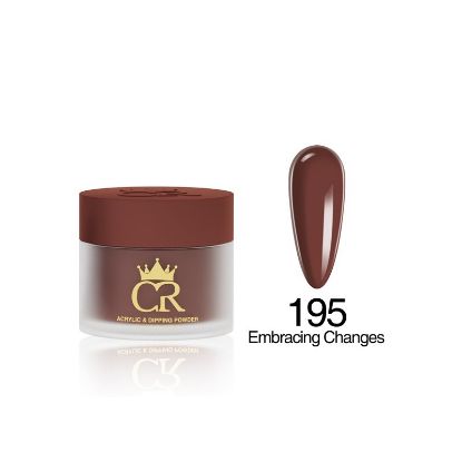 Picture of CROWN HEMA & TPO FREE DIP & ACRYLIC POWDER 195 EMBRACING CHANGES