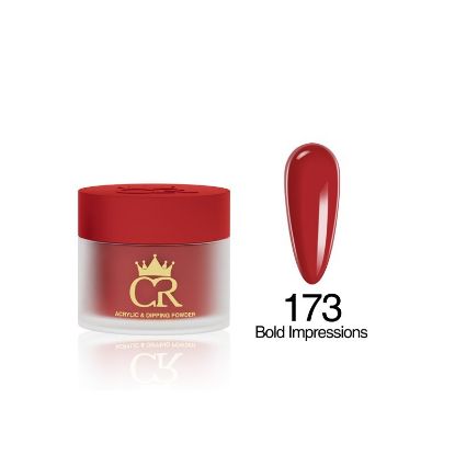Picture of CROWN HEMA & TPO FREE DIP & ACRYLIC POWDER 173 BOLD IMPRESSIONS