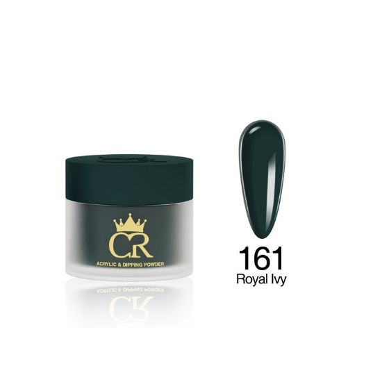 Picture of CROWN HEMA & TPO FREE DIP & ACRYLIC POWDER 161 ROYAL IVY