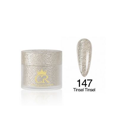 Picture of CROWN HEMA & TPO FREE DIP & ACRYLIC POWDER 147 TINSEL TINSEL