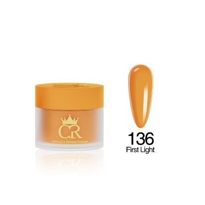 Picture of CROWN HEMA & TPO FREE DIP & ACRYLIC POWDER 136 FIRST LIGHT