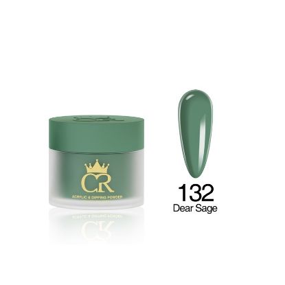 Picture of CROWN HEMA & TPO FREE DIP & ACRYLIC POWDER 132 DEAR SAGE
