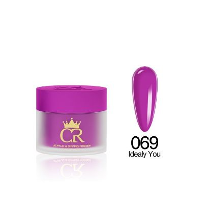 Picture of CROWN HEMA & TPO FREE DIP & ACRYLIC POWDER 069 IDEALY YOU