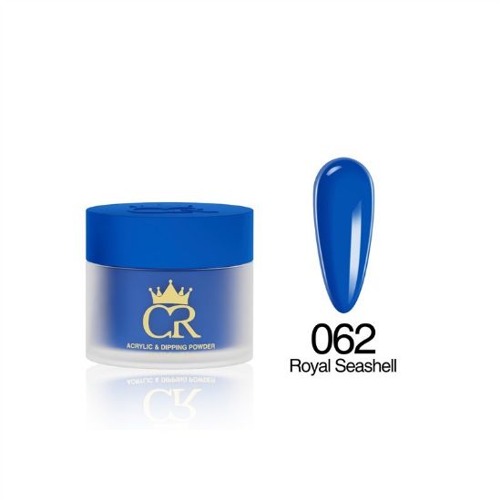 Picture of CROWN HEMA & TPO FREE DIP & ACRYLIC POWDER 062 ROYAL SEASHELL