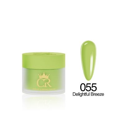 Picture of CROWN HEMA & TPO FREE DIP & ACRYLIC POWDER 055 DELIGHTFUL BREEZE