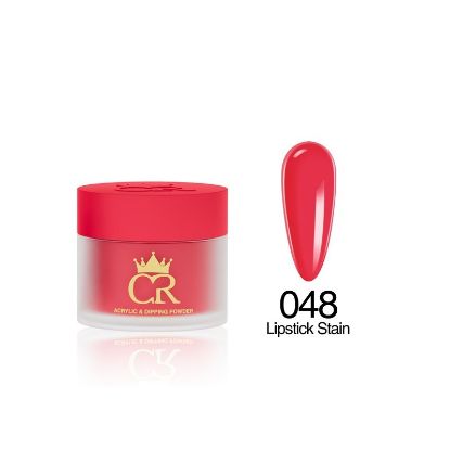Picture of CROWN HEMA & TPO FREE DIP & ACRYLIC POWDER 048 LIPSTICK STAIN