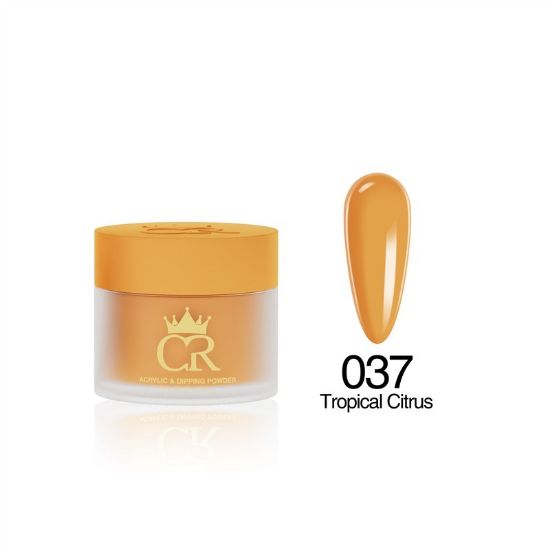 Picture of CROWN HEMA & TPO FREE DIP & ACRYLIC POWDER 037 TROPICAL CITRUS