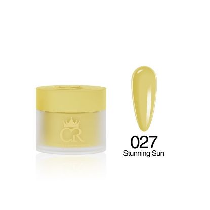 Picture of CROWN HEMA & TPO FREE DIP & ACRYLIC POWDER 027 STUNNING SUN