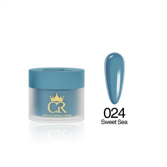 Picture of CROWN HEMA & TPO FREE DIP & ACRYLIC POWDER 024 SWEET SEA
