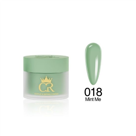 Picture of CROWN HEMA & TPO FREE DIP & ACRYLIC POWDER 018 MINT ME