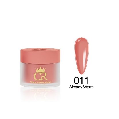Picture of CROWN HEMA & TPO FREE DIP & ACRYLIC POWDER 011 ALREADY WARM