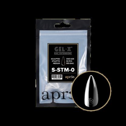 Picture of APRES GEL-X® SCULPTED STILETTO MEDIUM REFILL BAG -0