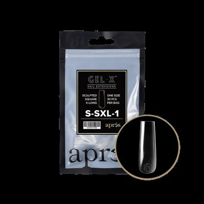 Picture of APRES GEL-X® SCULPTED SQUARE EXTRA LONG REFILL BAG -1