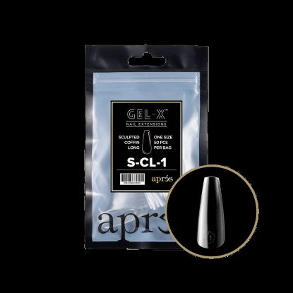 Picture of APRES GEL-X® SCULPTED COFFIN LONG REFILL BAG -1