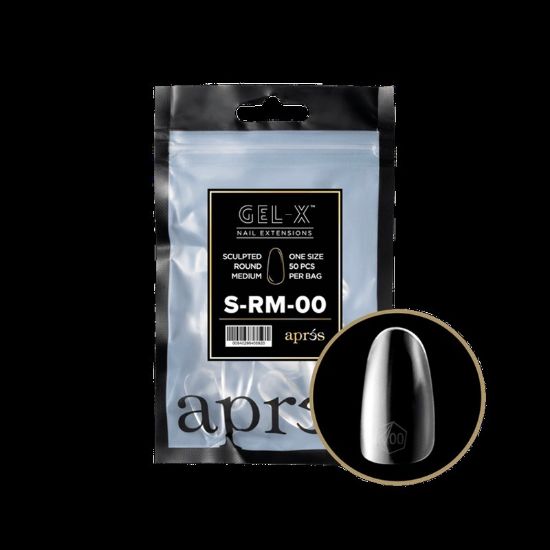 Picture of APRES GEL-X® SCULPTED ROUND MEDIUM REFILL BAG -00