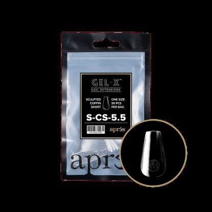 Picture of APRES GEL-X® SCULPTED COFFIN SHORT REFILL BAG -5.5