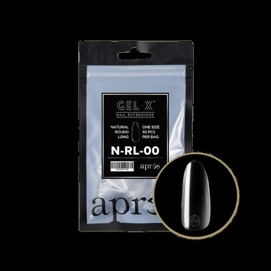 Picture of APRES GEL-XÂ® NATURAL ROUND LONG TIP REFILL BAG-00