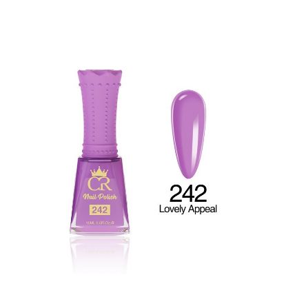 Picture of CROWN HEMA & TPO FREE LACQUER 242 LOVELY APPEAL