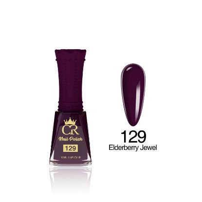 Picture of CROWN HEMA & TPO FREE LACQUER 129 ELDERBERRY JEWEL