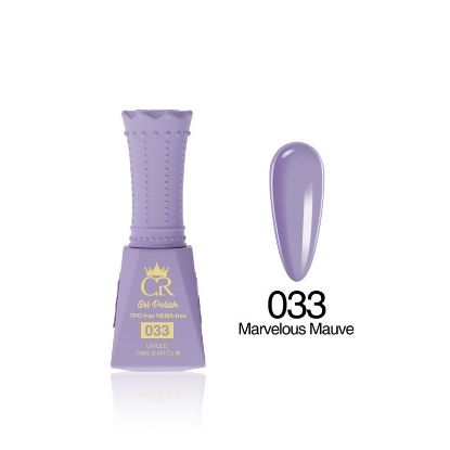 Picture of CROWN HEMA & TPO FREE GEL 033 MARVELOUS MAUVE