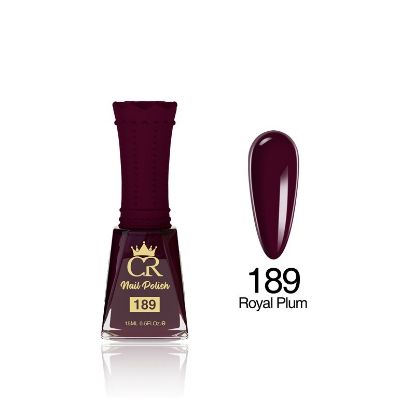 Picture of CROWN HEMA & TPO FREE LACQUER 189 ROYAL PLUM