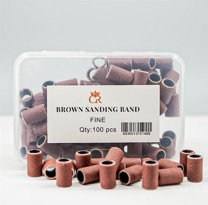 Picture of CROWN BROWN SANDING BAND FINE 100 PCS CN