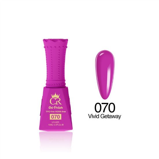 Picture of CROWN HEMA & TPO FREE GEL 070 VIVID GETAWAY