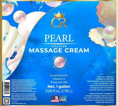 Picture of CROWN COLLAGEN MASSAGE CREAM LOTION 1 GALLON PEARL