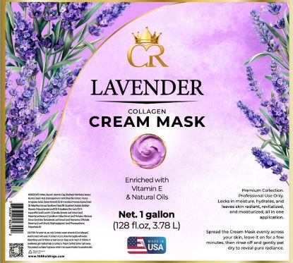 Picture of CROWN COLLAGEN CREAM MASK 1 GALLON LAVENDER