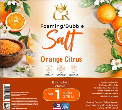 Picture of CROWN FOAMING SALT 1 GALLON ORANGE CITRUS