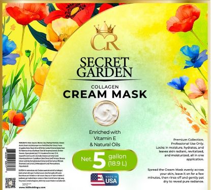 Picture of CROWN COLLAGEN CREAM MASK 5 GALLONS BUCKET SECRET GARDEN