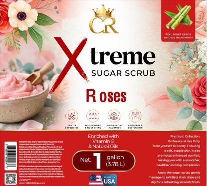Picture of CROWN XTREME SUGAR SCRUB 1 GALLON ROSE